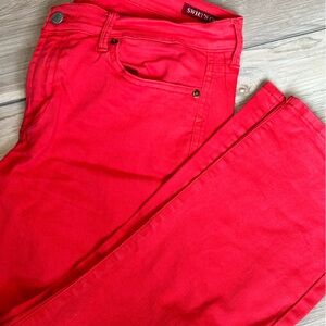 Lucky jeans red cropped
